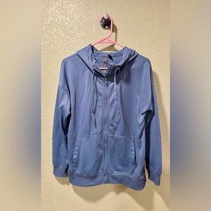 Mondetta Women's Blue Zip-Up Hoodie